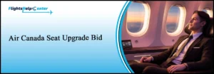 Air Canada Seat Upgrade Bid