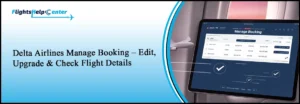 Delta Airlines Manage Booking