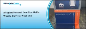 Allegiant Personal Item Size