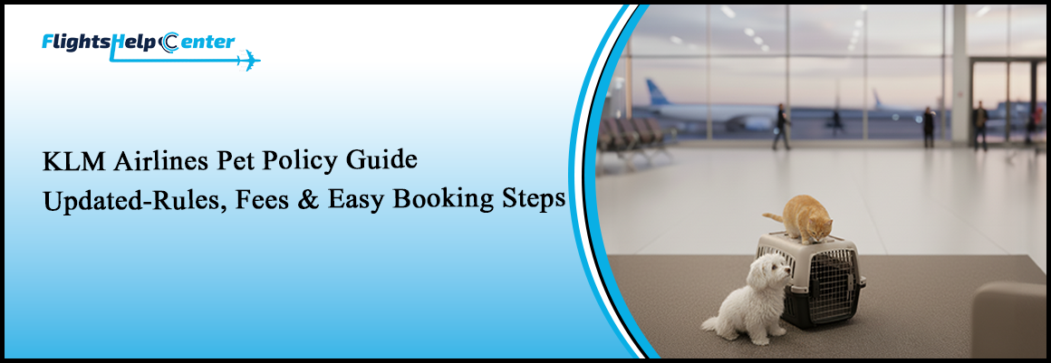 KLM Airlines Pet Policy