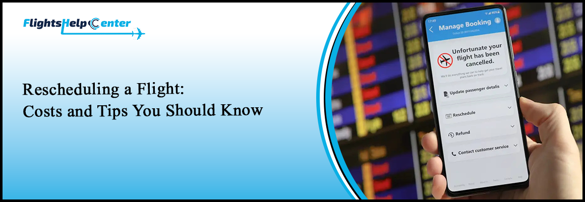 How Much Does It Cost to Reschedule a Flight