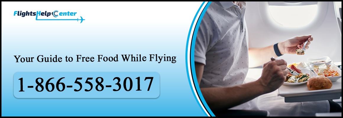 how to get free food on a plane