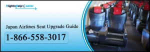 Japan Airlines Seat Upgrade
